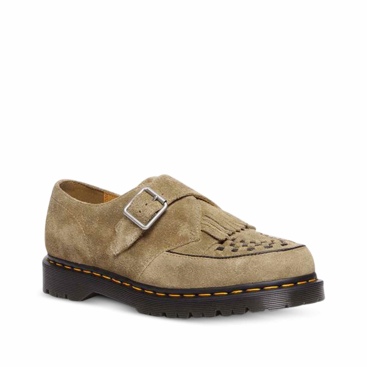 Ramsey Suede Kiltie Buckle Creepers Savannah Tan Desert Oasis