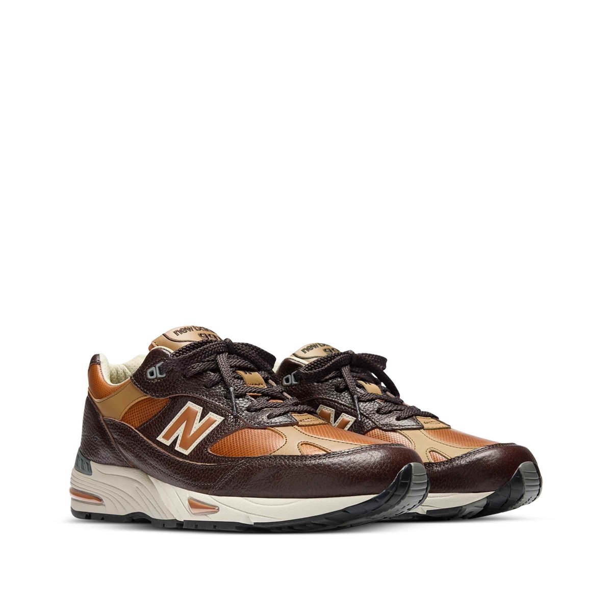 Made in UK 991v1 Chocolate Plum / Caramel Cafe / Tan | SUBTYPE