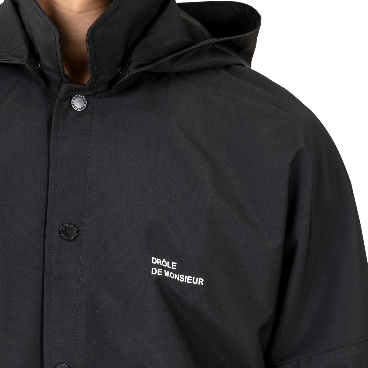 drole de monsieur NFPM コーチジャケット xs NFPM Cropped Jacket Black | SUBTYPE