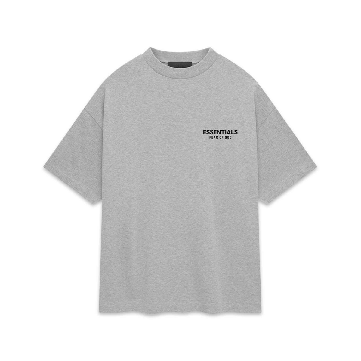 Jersey Crewneck T-Shirt Light Heather Gray | SUBTYPE