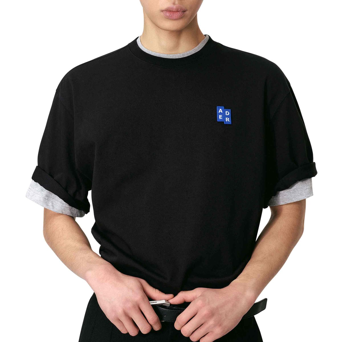 ★送料・関税込★ADERERROR★Sig; TRS Tag T-Shirt 03 Noir★ Ader Error] Sig; TRS Tag T-Shirt 01 Noir (ADERERROR/Tシャツ