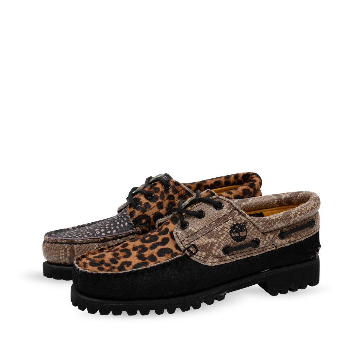 Timberland X Chinatown Market Authentic Lug Shoe Leopard