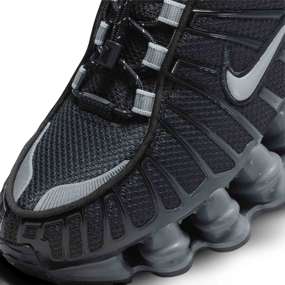 WOMEN'S SHOX TL 'BLACK GREY' Black/Metallic Silver-Iron Grey