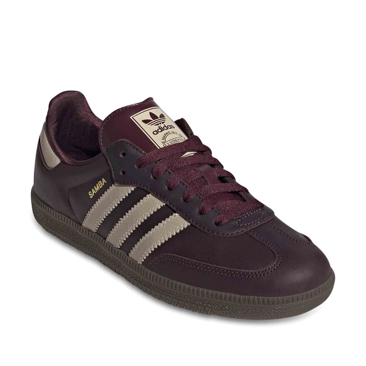 Women's Samba OG Maroon/Crystal Sand/Gold Met. | SUBTYPE