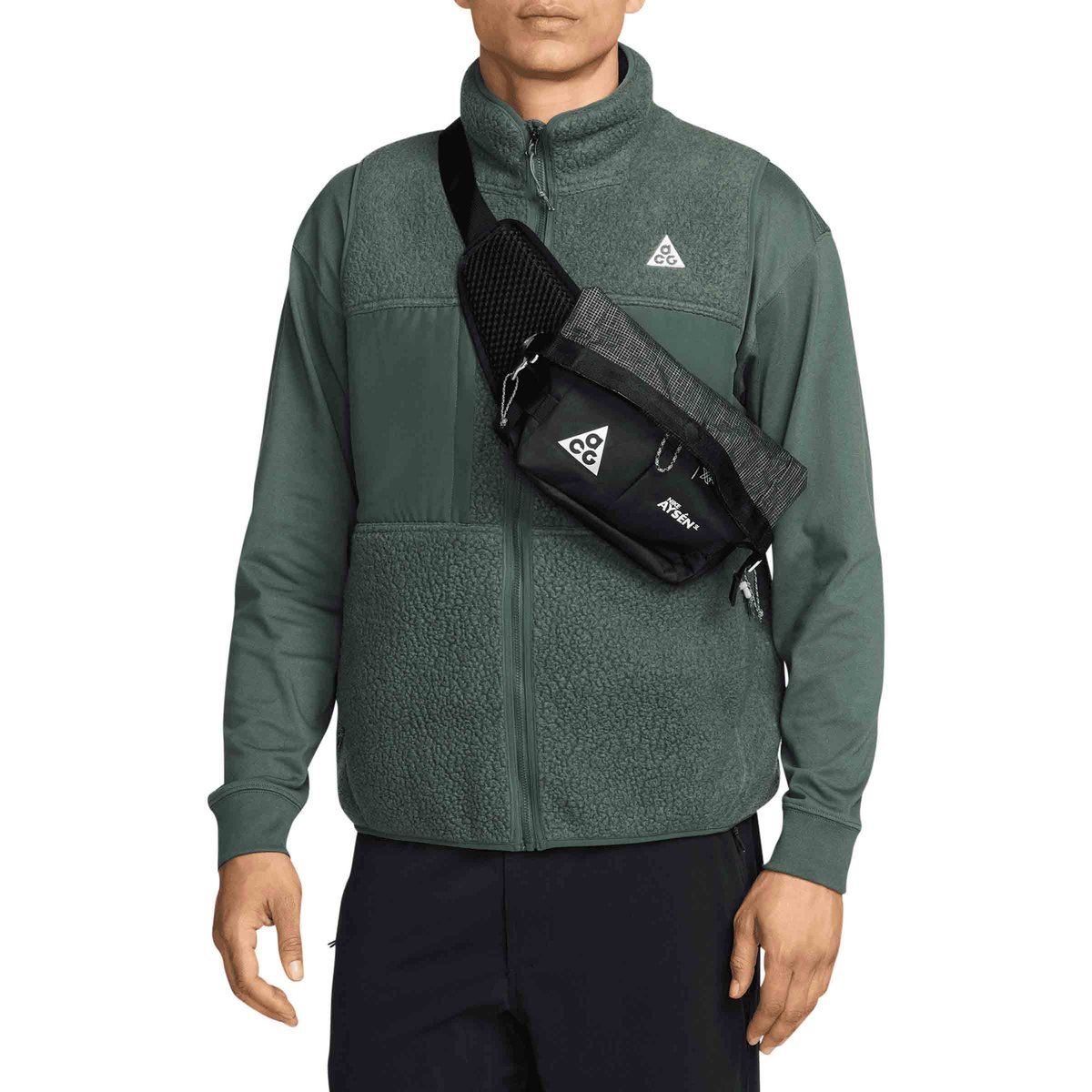 ACG Aysén Fanny Pack (3L) BLACK/BLACK/METALLIC SILVER | SUBTYPE