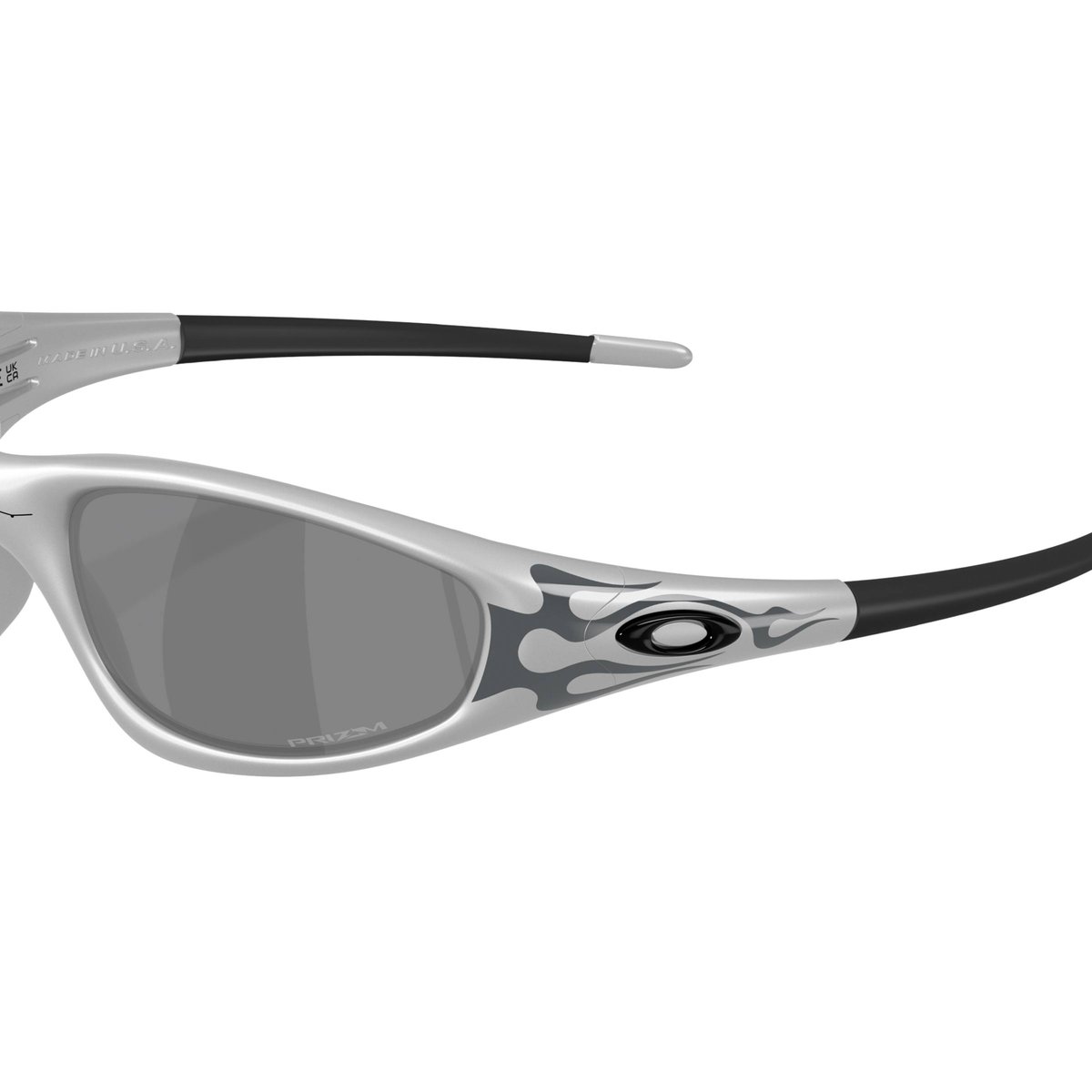 MUZM Straight Jacket 99 X-Silver Flames W/ Prizm Black | SUBTYPE