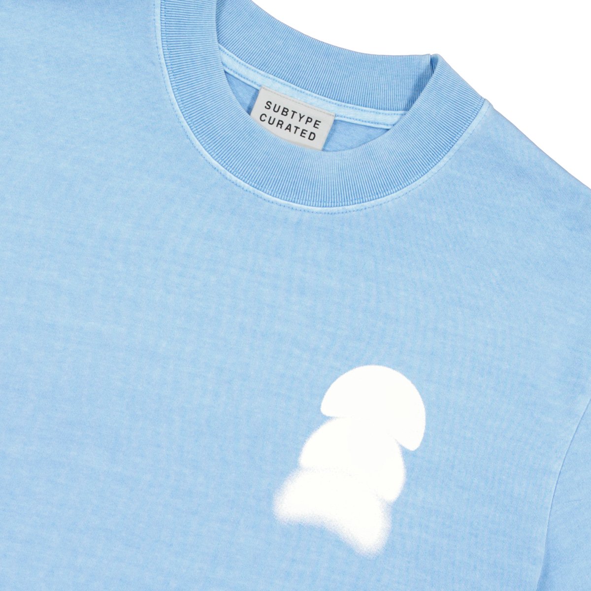 Subtype Curated Collection Refractive Remake Tee Blue | SUBTYPE