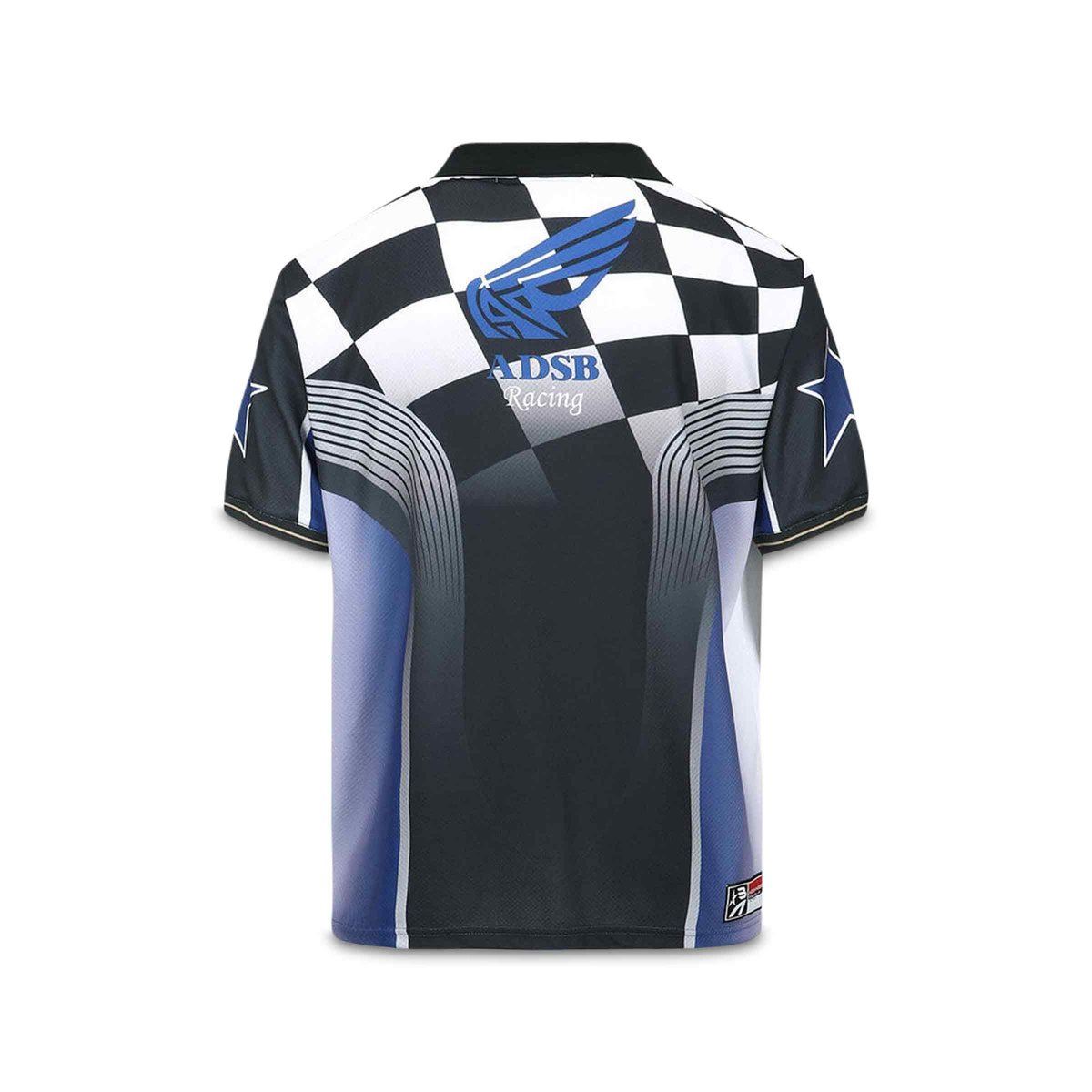 ★ANDERSSON BELL★ CHECKERBOARD RACING T(SHIRTS atb1298m(BLU MUSINSA | ANDERSSON BELL Checkerboard Racing T-shirt