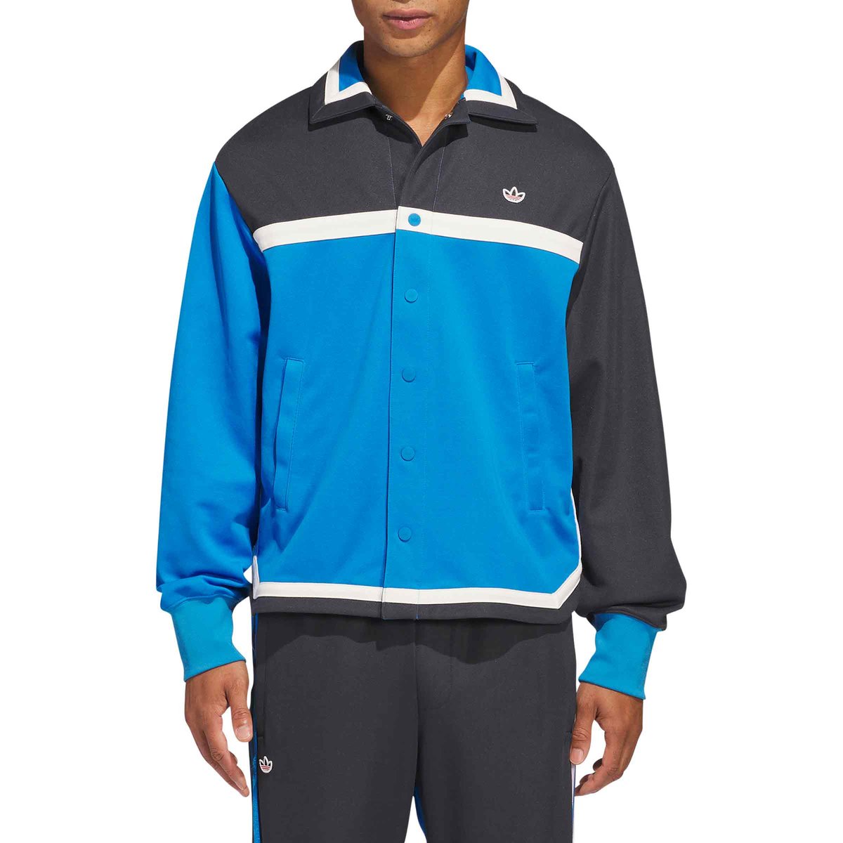 x CLOT by Edison Chen Warmup Track Top BRBLUE | SUBTYPE