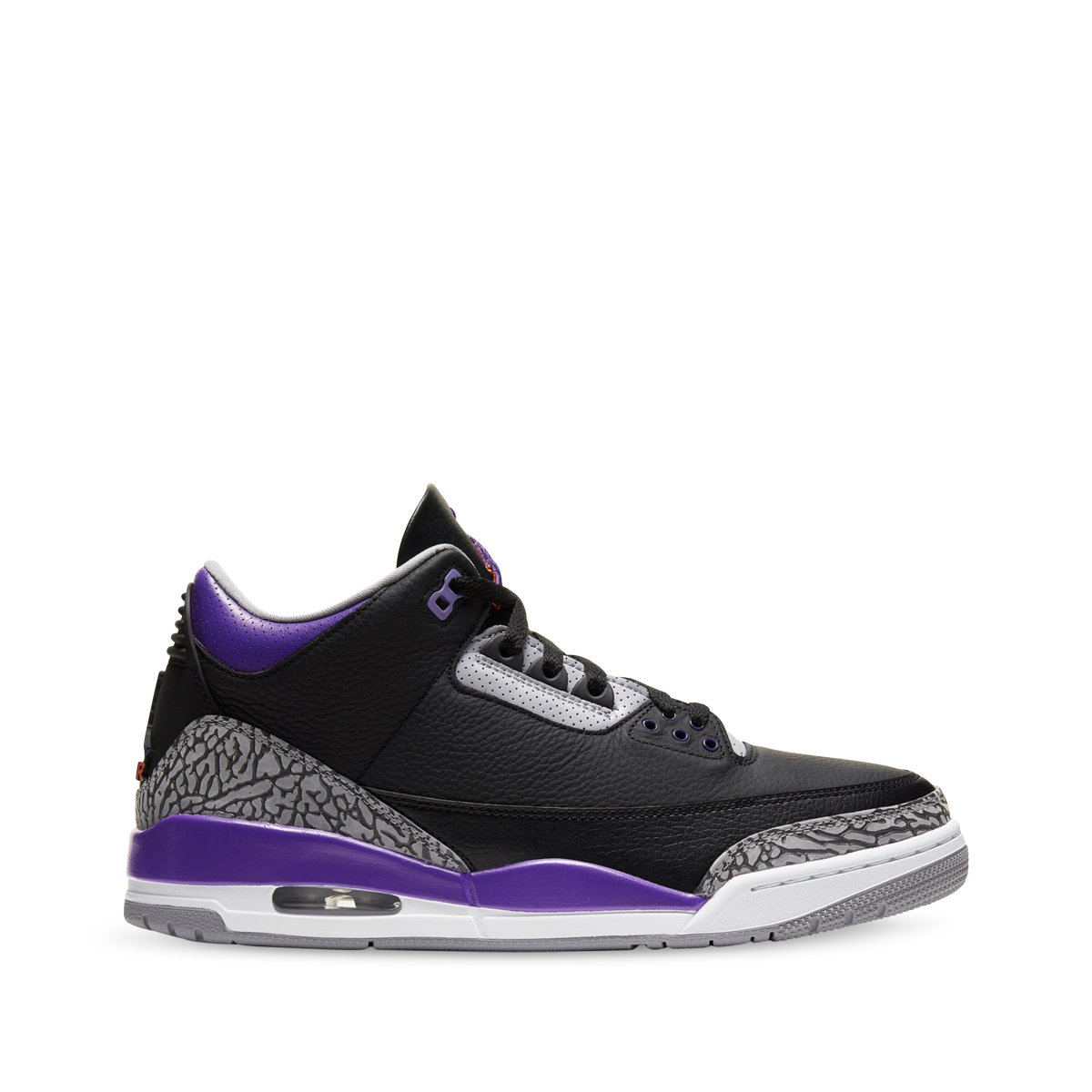Air Jordan 'Court Purple' Black/Cement Grey-White-Court Purple SUBTYPE