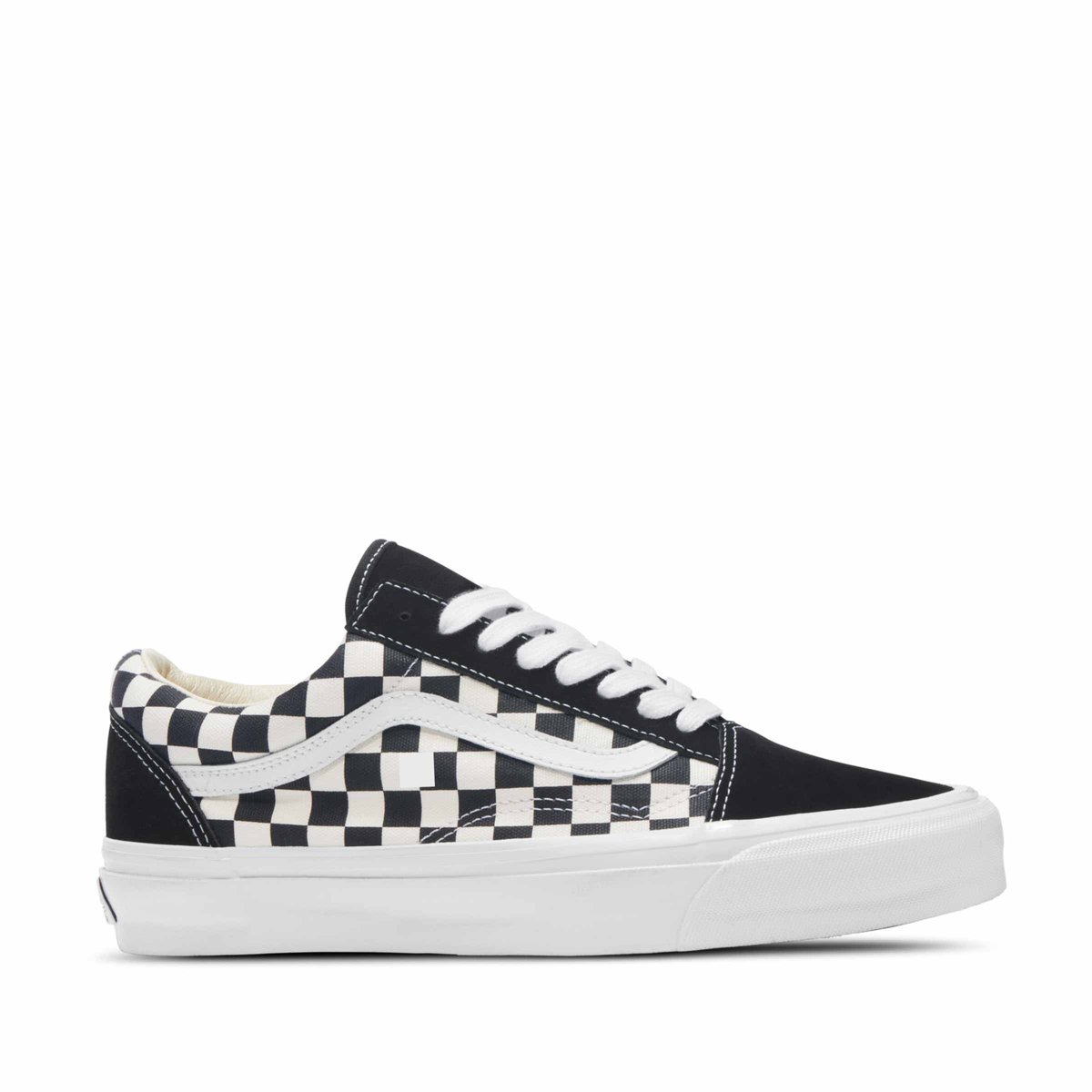 checkerboard old black white checkerboard vans