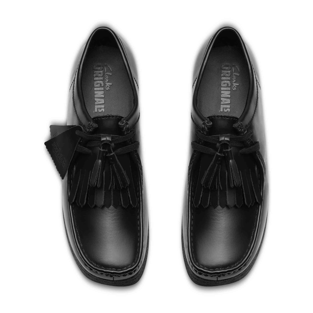 Wallabee Black Hishine Leather | SUBTYPE