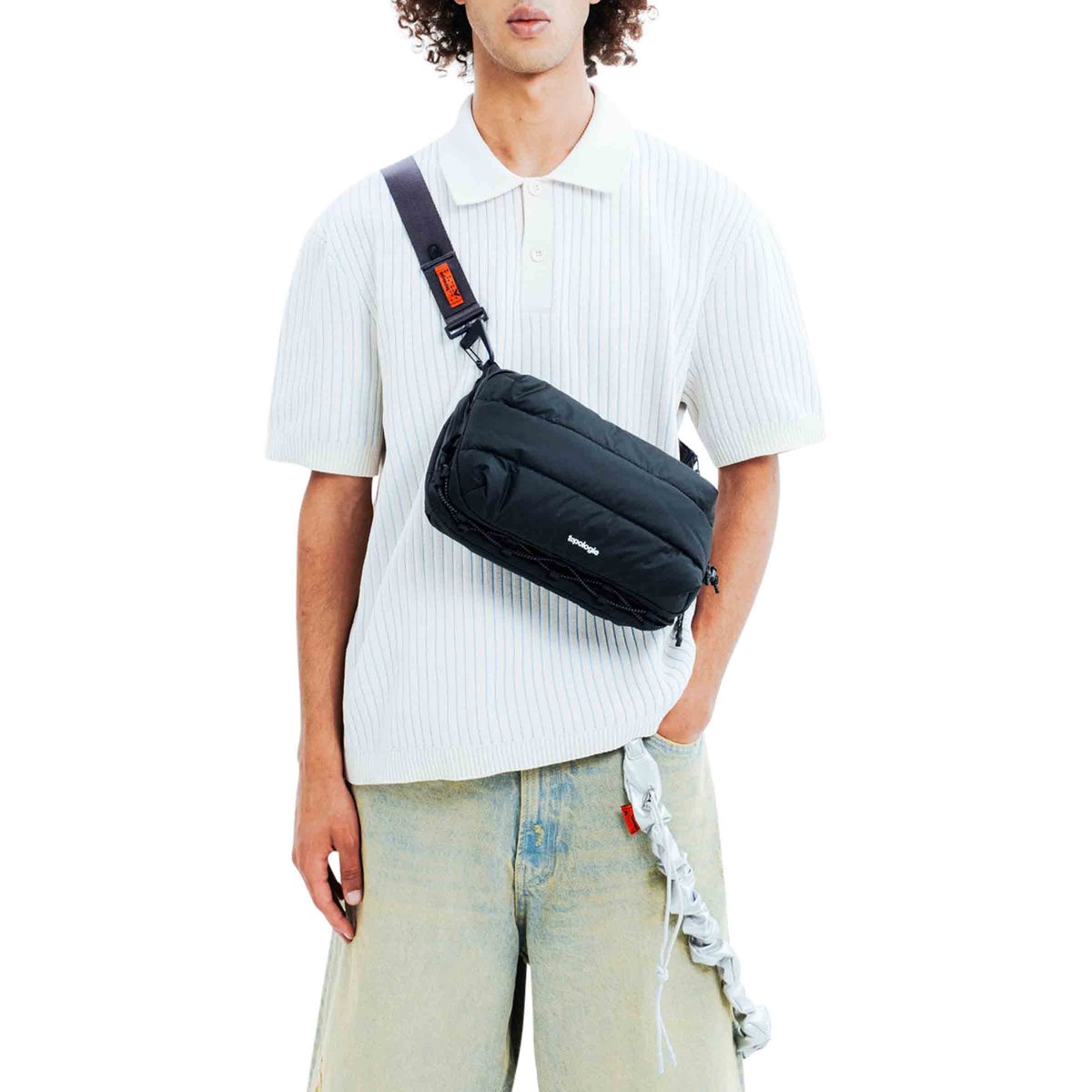 Bottle Sacoche Large Puffer Black | SUBTYPE