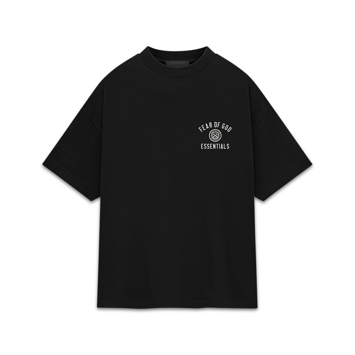 Tシャツ・カットソー Essentials Jersey Crewneck T-Shirt Black Jersey Crewneck Tee Black | SUBTYPE