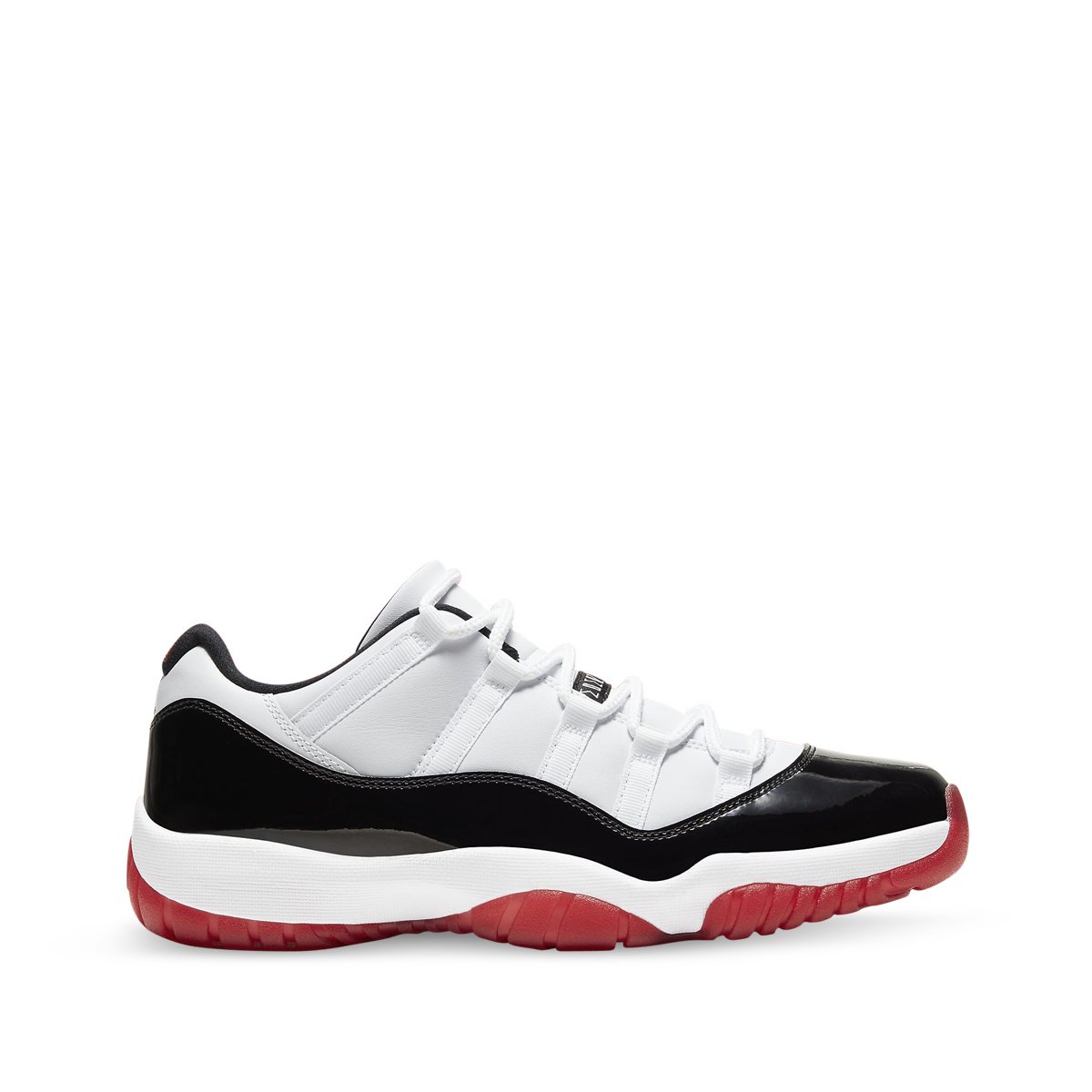 Air Jordan 11 Retro Low Black/ White/ Red SUBTYPE
