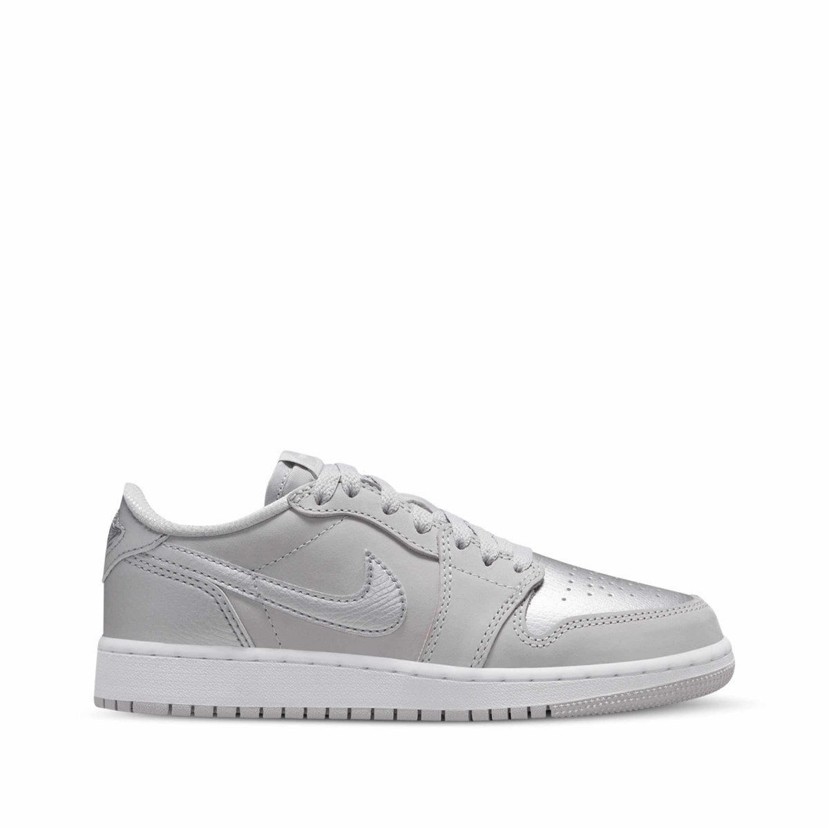 Air Jordan Low OG (Grade School) Neutral Grey/Metallic Silver-White  SUBTYPE