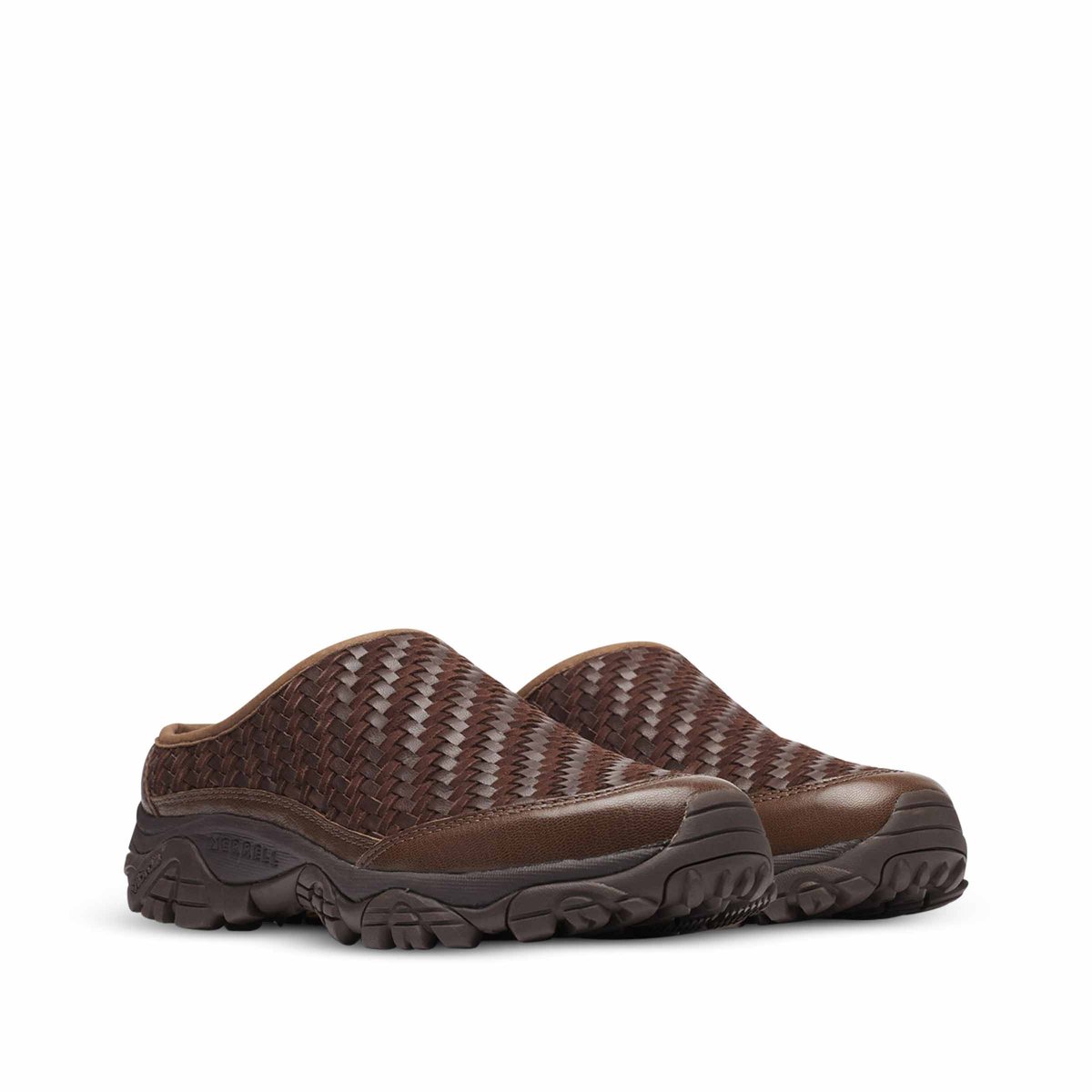 Moab 2 Slide Leather Woven Mole | SUBTYPE