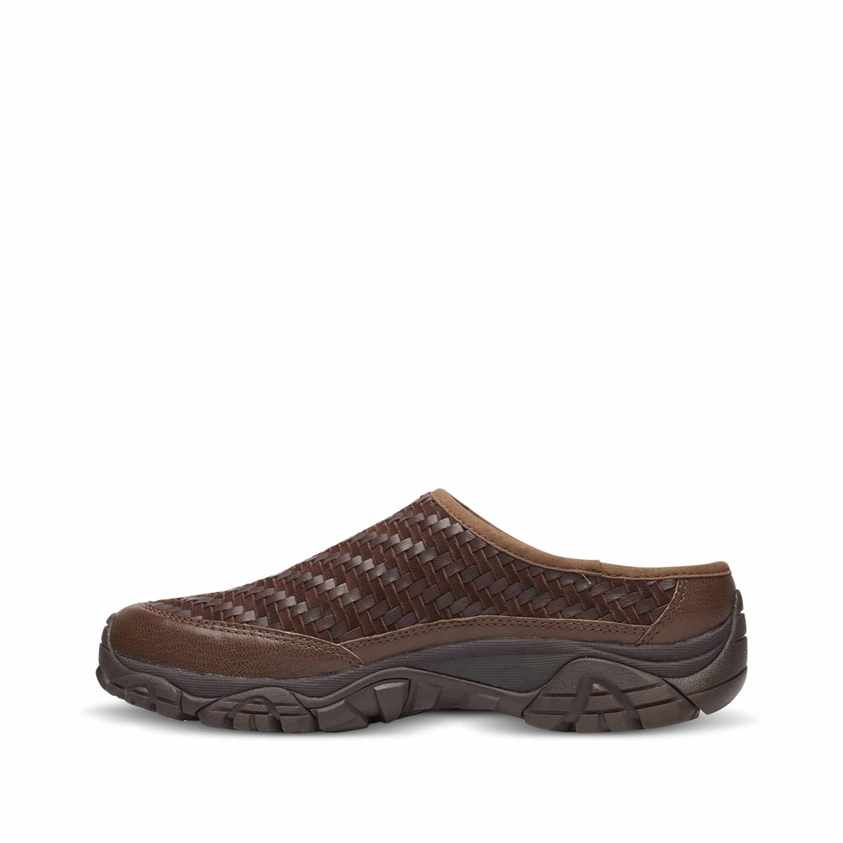 Moab 2 Slide Leather Woven Mole | SUBTYPE