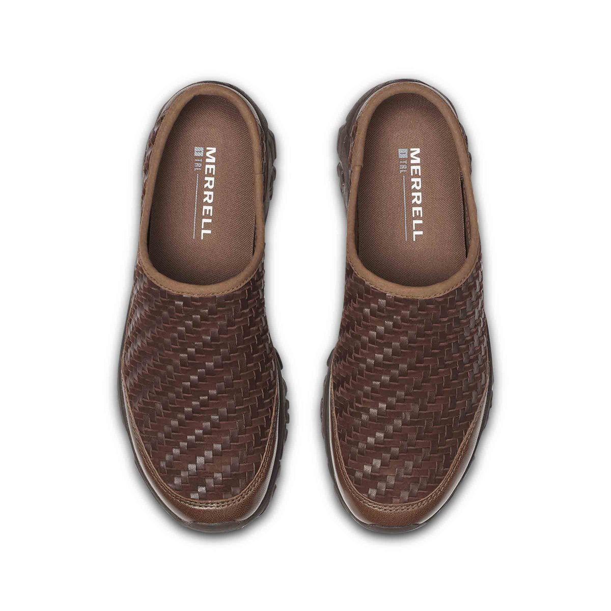 Moab 2 Slide Leather Woven Mole | SUBTYPE