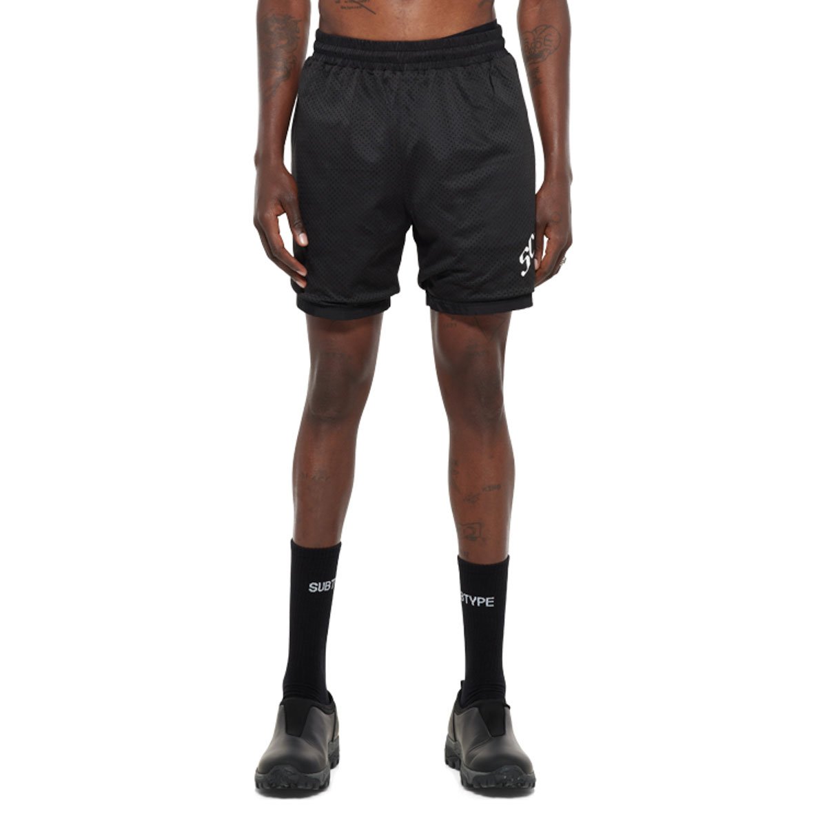 Subtype Curated Collection SUBTYPE Curated Reversible Short Black | SUBTYPE
