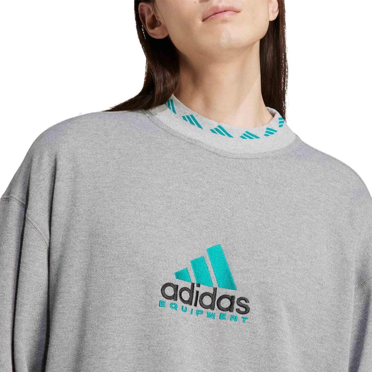 スウェット・トレーナー Adidas EQT Reflective Crewneck Sweatshirt adidas EQT Reflective Crewneck Sweatshirt - Green | adidas UAE