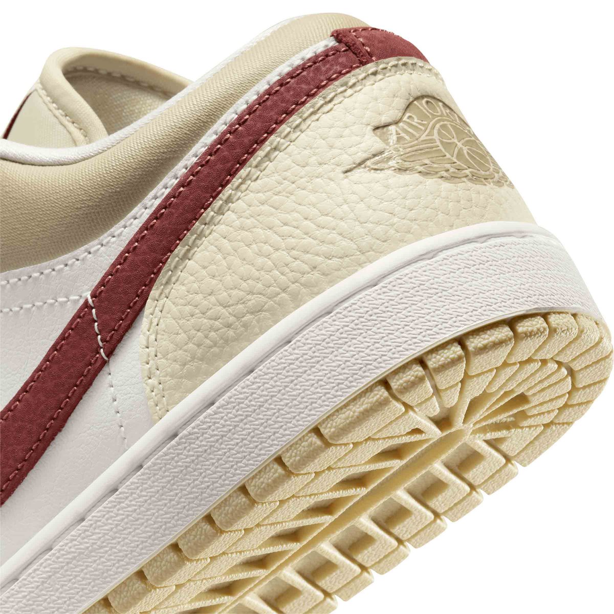 ◆Nike◆ Air Jordan 1 Low W Summit White Red Sepia Desert Kh Womens Air Jordan 1 Retro Low - Summit White/Red Sepia
