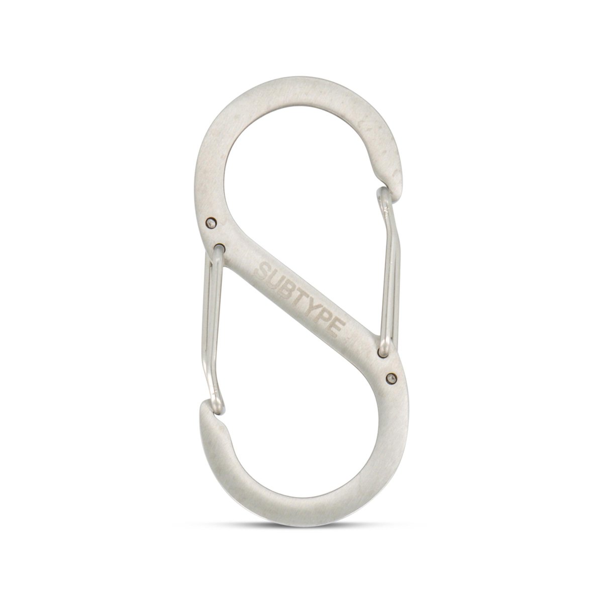 ミュージシャン BAND-MAID L CARABINER MATTE SILVER Carabiner Silver | SUBTYPE
