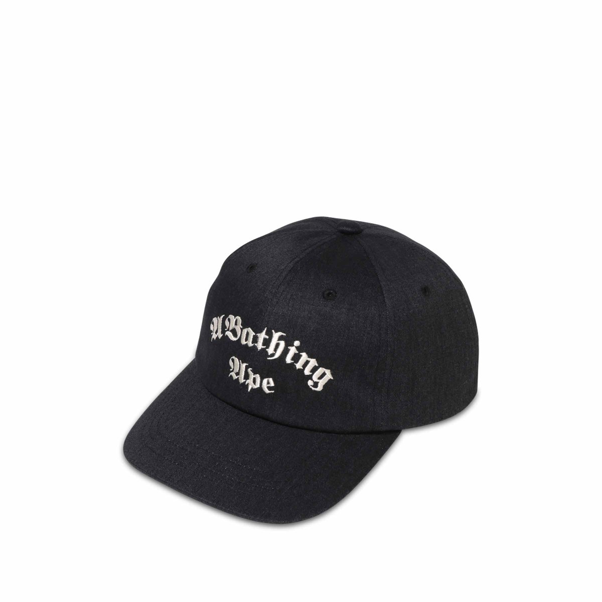 A Bathing Ape Panel Cap Black | SUBTYPE