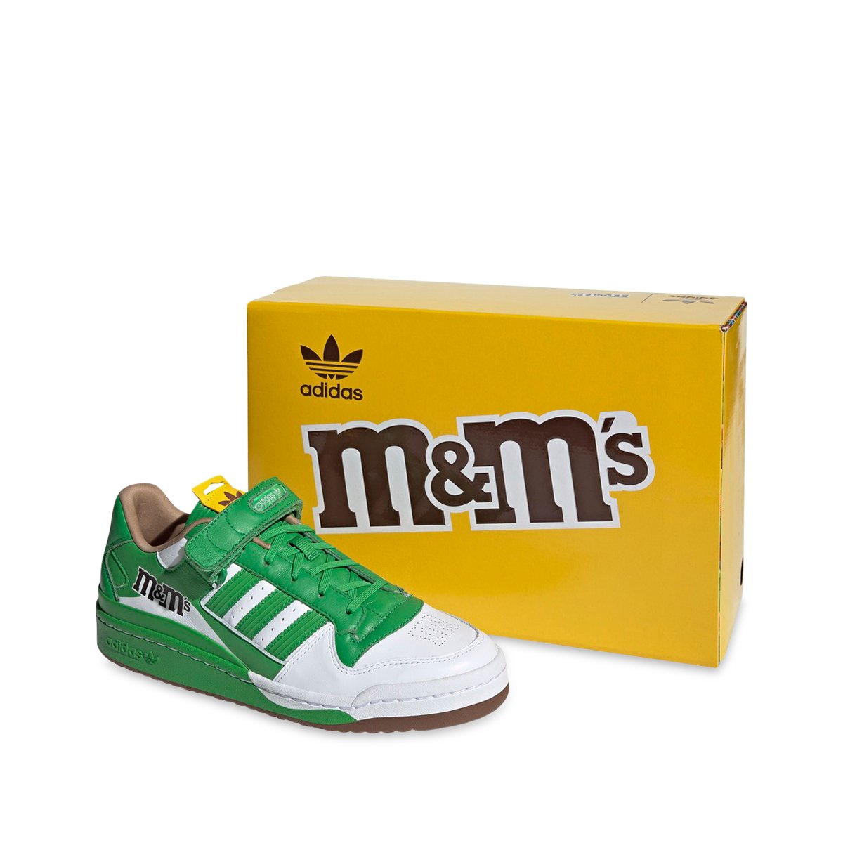 adidas FORUM 84 LOW M&M'S CREW 黄 28 ③ M&Ms/コラボ/FORUM LO 84