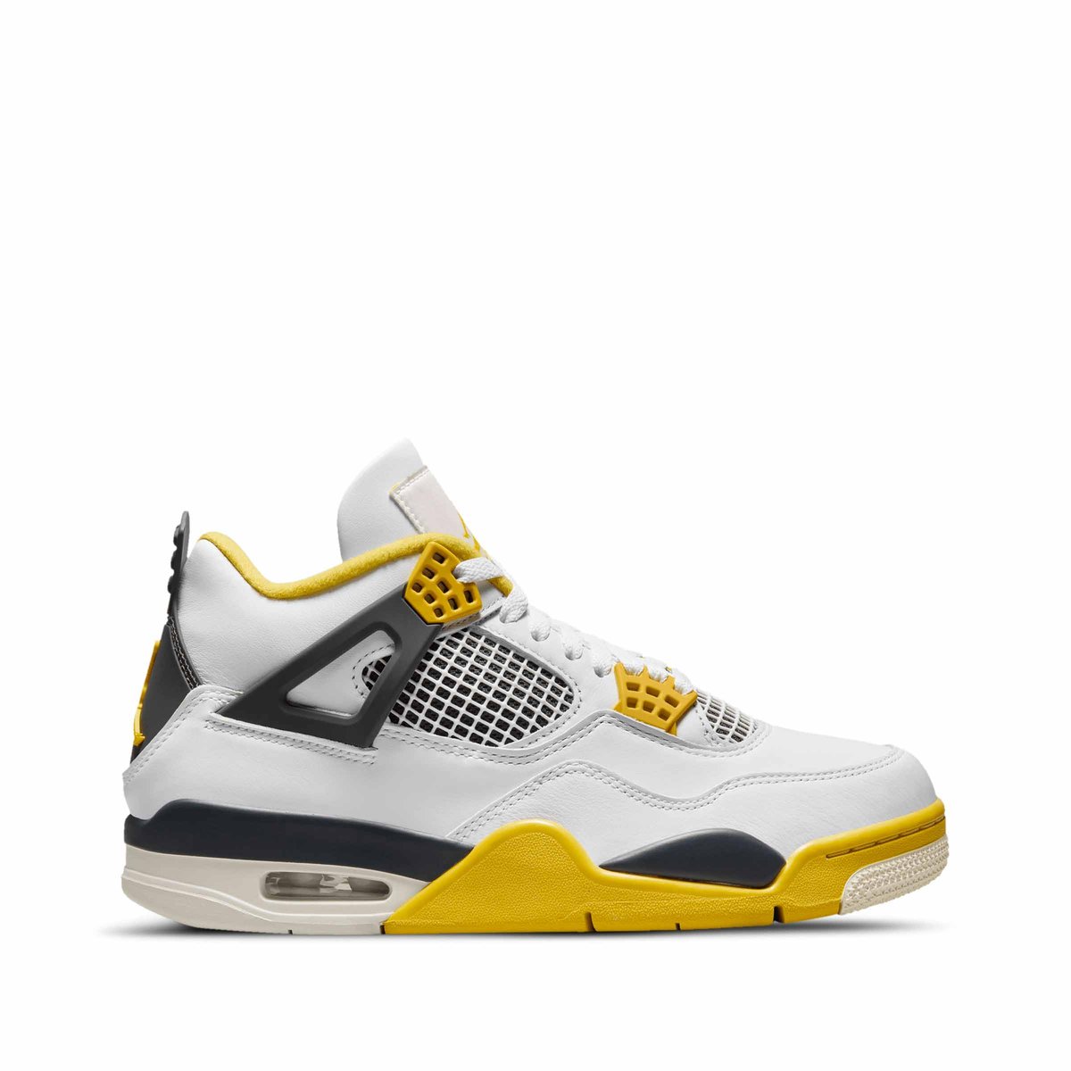 Women's Air Jordan 'Vivid Sulphur' White/Coconut Milk-Vivid