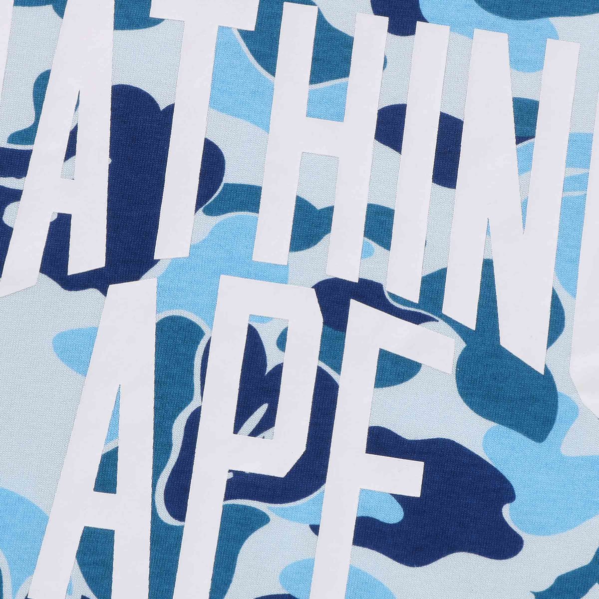 BAPE ABC CAMO CAMISOLE BLUE M
