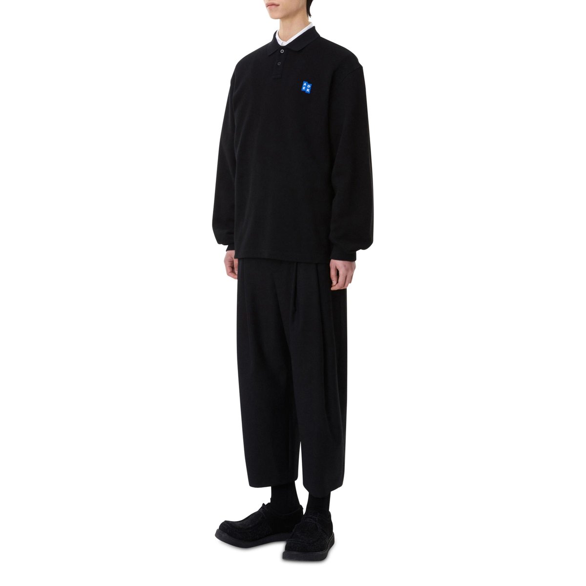 TRS Tag LS Polo T-Shirt 04 Noir | SUBTYPE