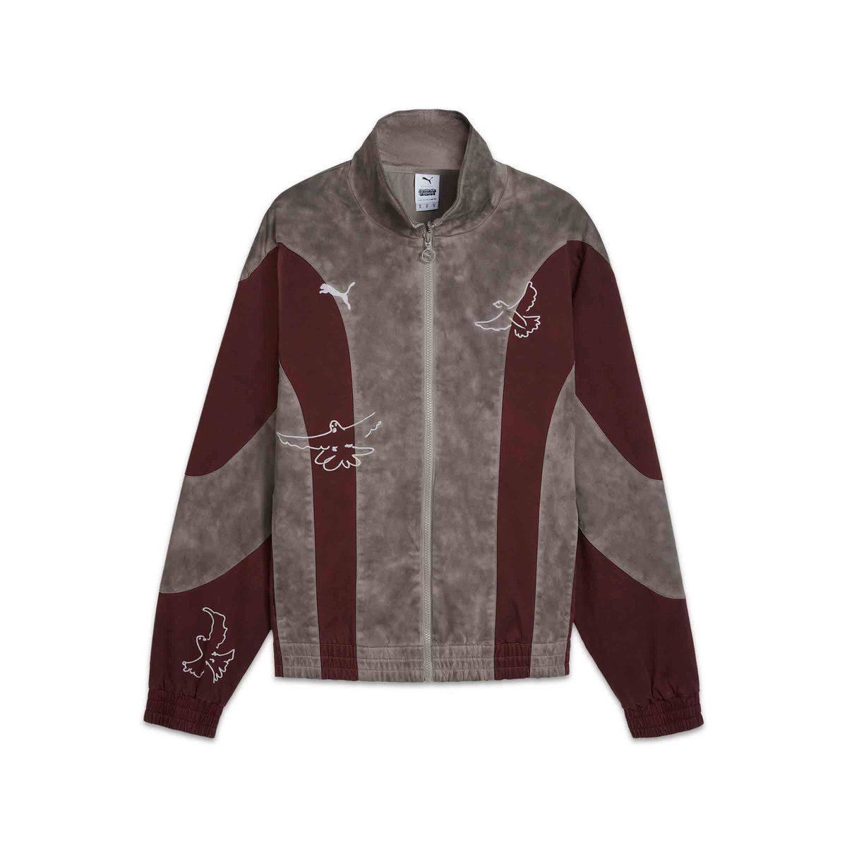 x KidSuper Track Jacket Aubergine | SUBTYPE