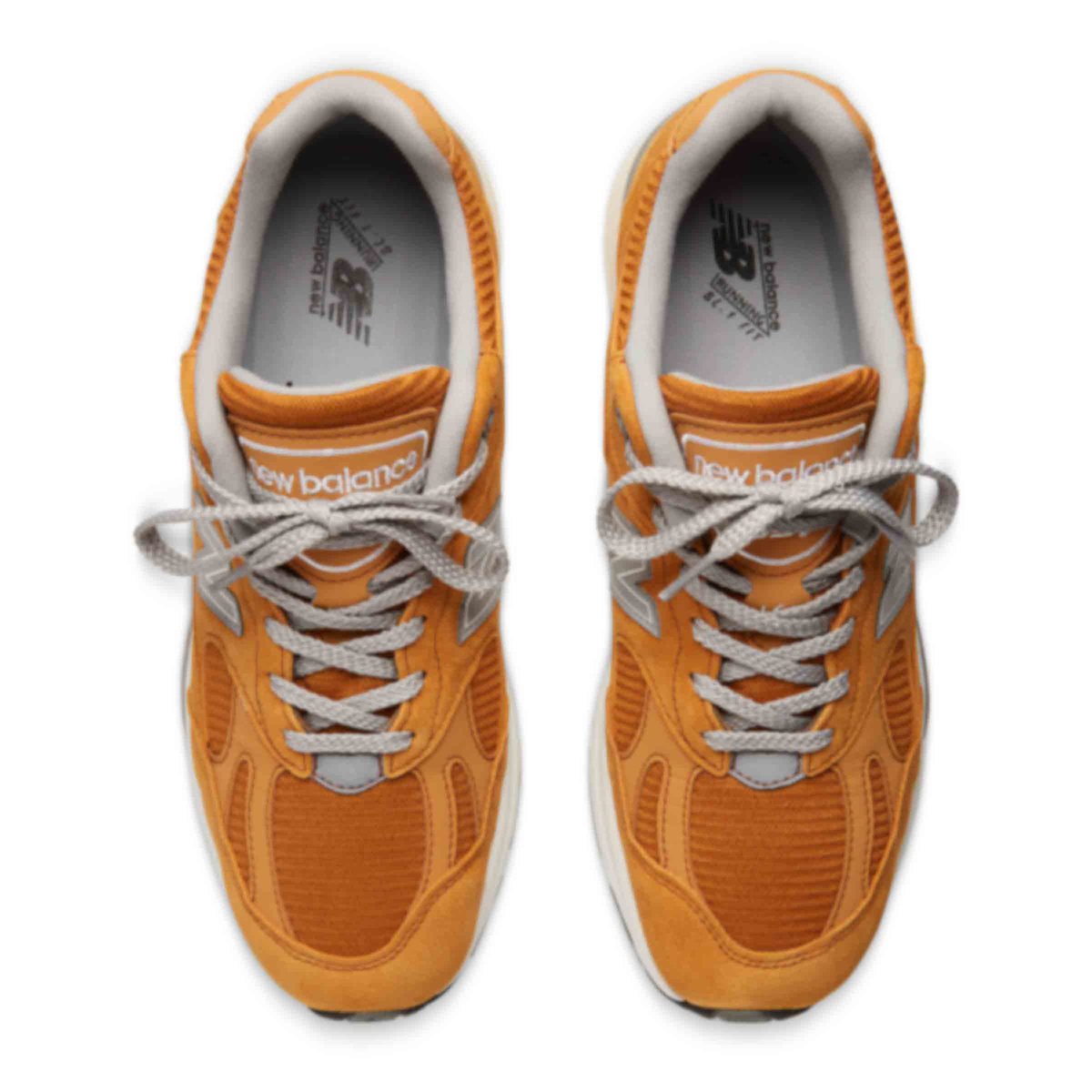 MADE in UK 991v2 Brights Revival Yellow with silver and alloy