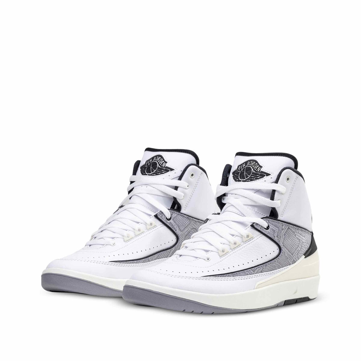 AIR JORDAN 2 RETRO 'PYTHON' White/Fire Red/Black/Sail | SUBTYPE