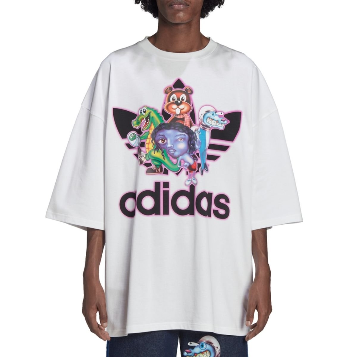 adidas Originals x Kerwin Frost Graphic Tee White | SUBTYPE