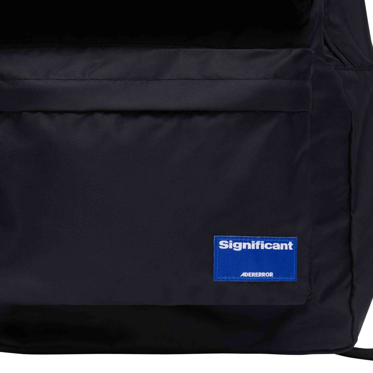 【ADERERROR】Significant Tag Backpack 03 Noir Significant Tag Backpack 03 Noir | SUBTYPE