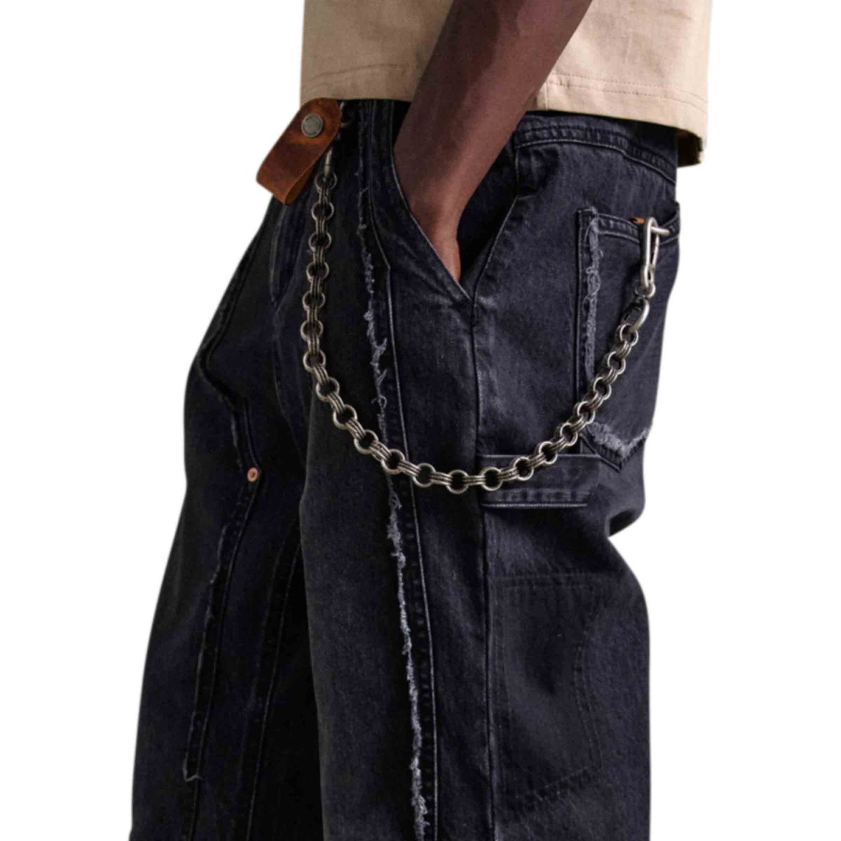 Rodeo Carpenter Wide Jeans Black | SUBTYPE