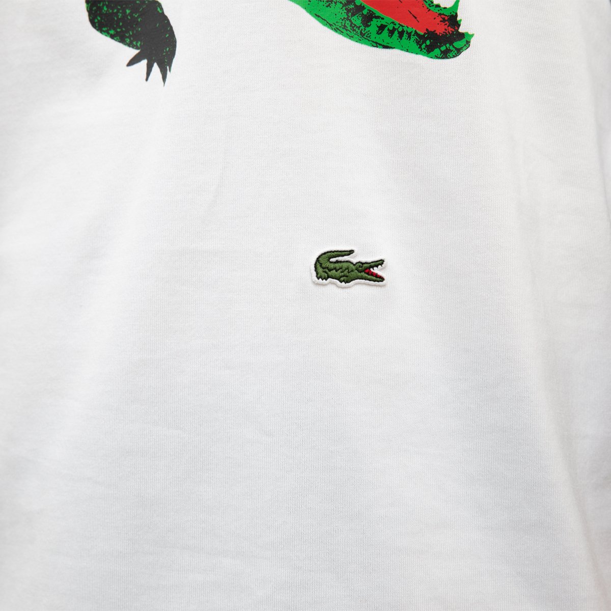 Lacoste X Chinatown Market T-Shirt White | SUBTYPE