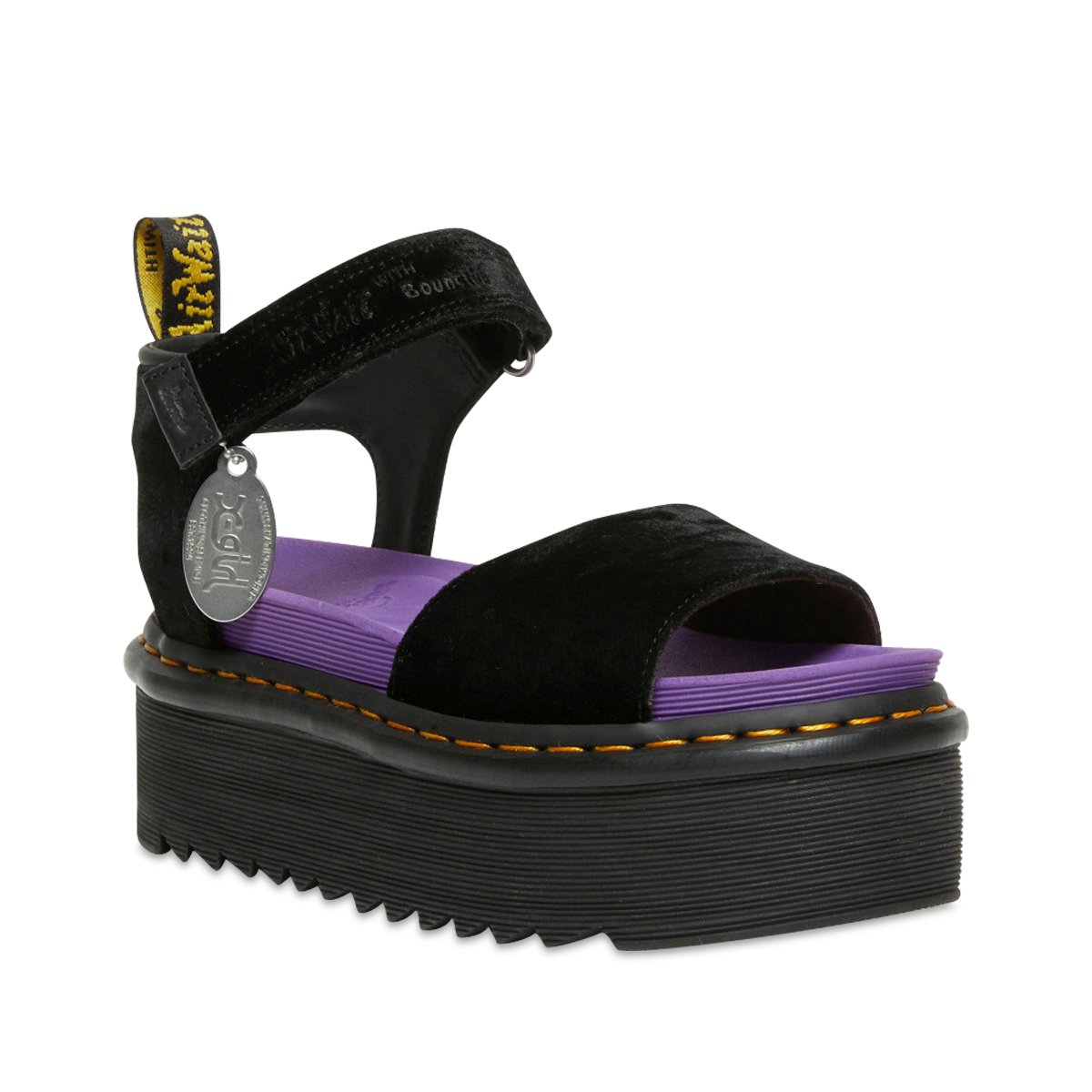 DR.MARTENS x X-GIRL STRAP SANDAL箱無し Dr. Martens Strap Sandal X-Girl Black / Purple | SUBTYPE