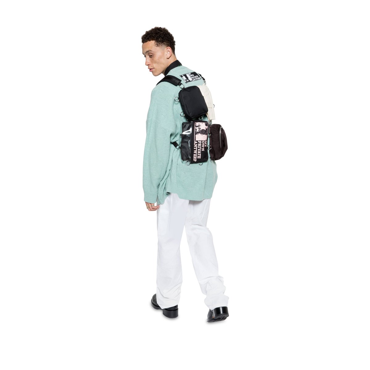 Eastpak x Raf Simons Pocketbag Loop Black/ Neutral | SUBTYPE