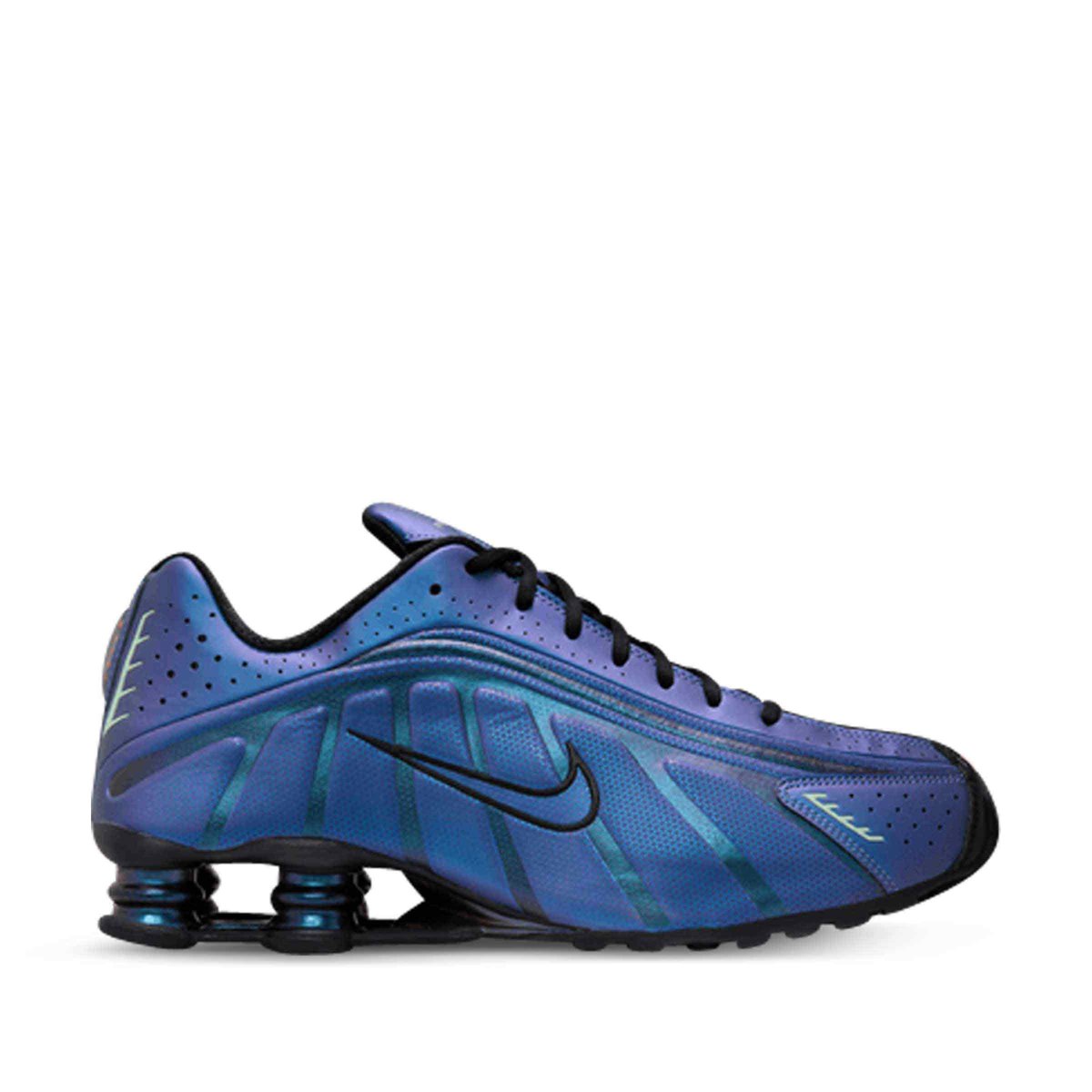 shox r4 black silver