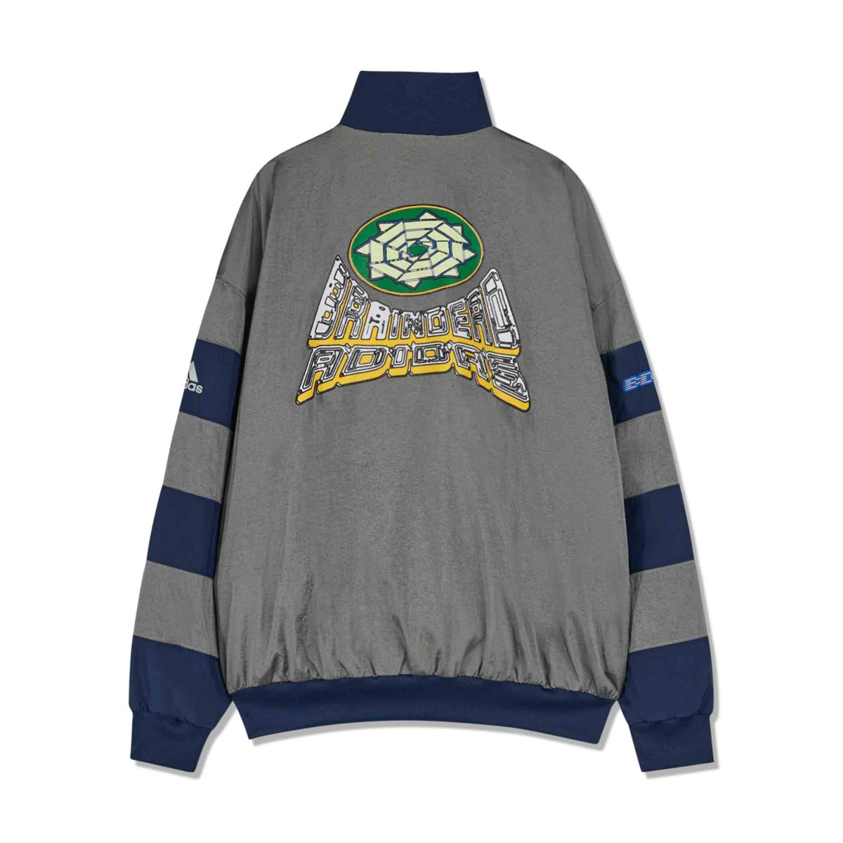 Brain Dead Track Top Collegiate Navy | SUBTYPE