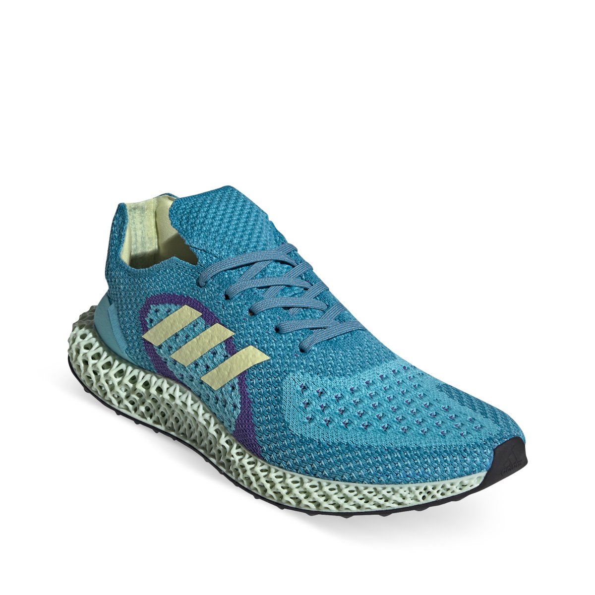 レビュー高評価アイテム特集｜ファッション通販 Original ZX Runner 4D Light Aqua / Yellow Tint / Purple メンテナンス