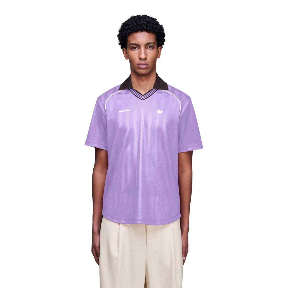 Wales Bonner Football Tee Light Purple | SUBTYPE