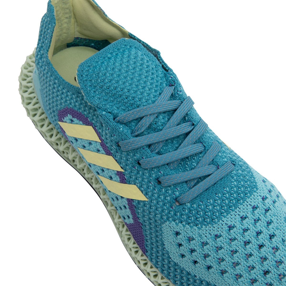 Original ZX Runner 4D Light Aqua / Yellow Tint / Purple