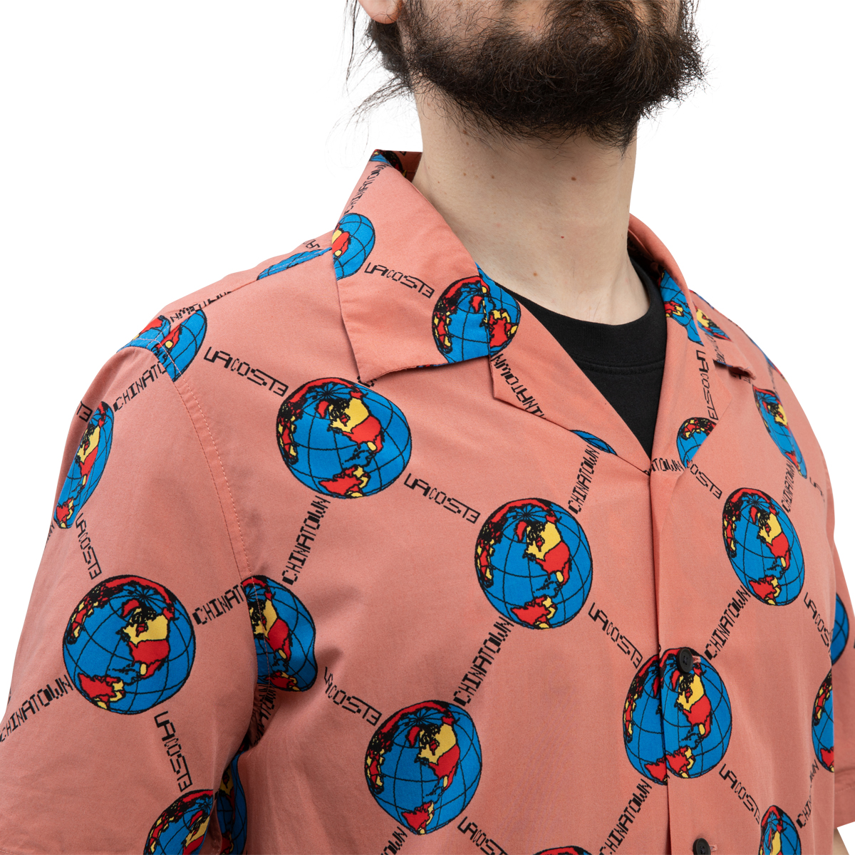 Lacoste X Chinatown Market Short Sleeve Shirt