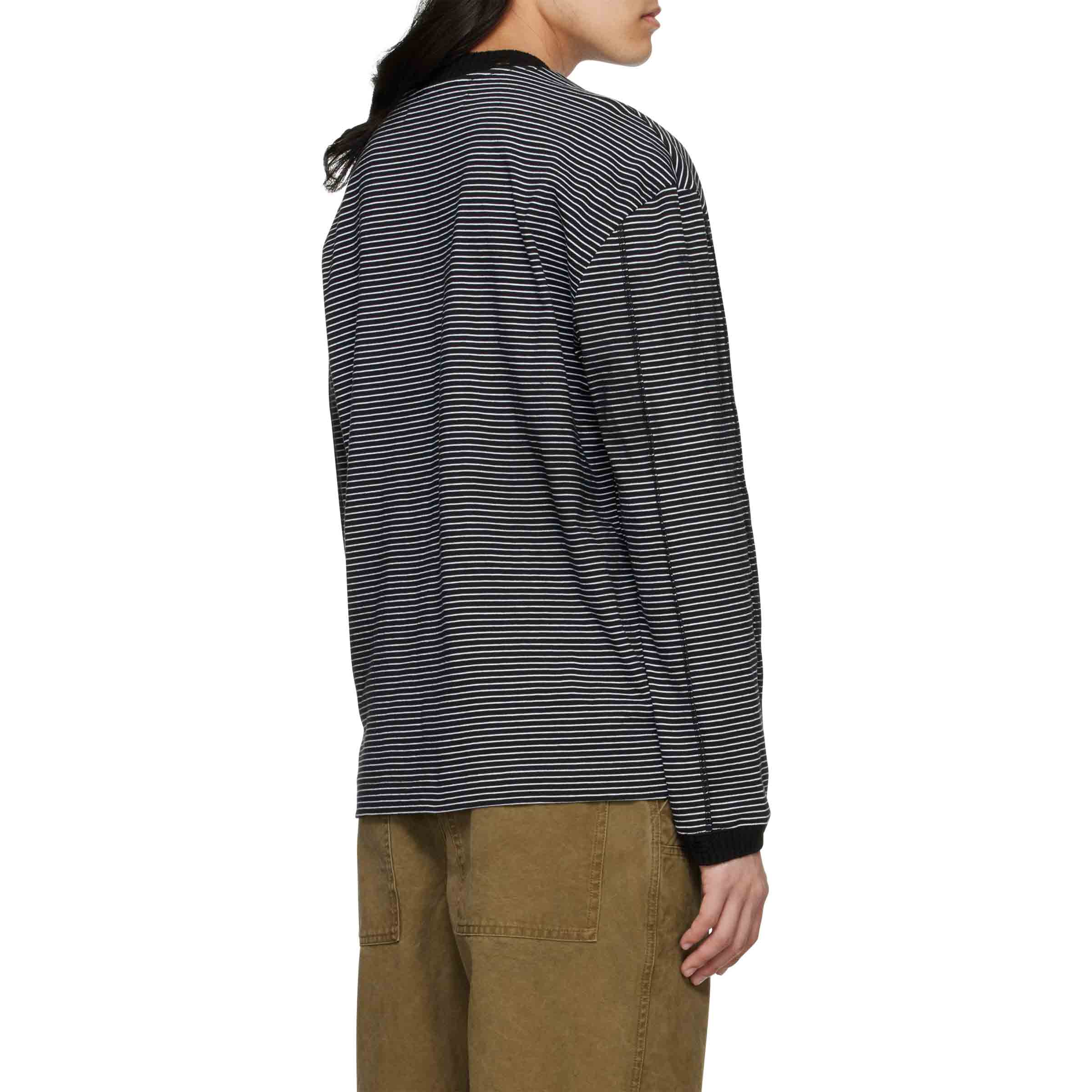【ANDERSSON BELL】 KURT STRIPE L/S T-SHIRTS atb1247m(BLACK) KURT STRIPE L/S T-SHIRTS atb1247m(BLACK) – Andersson Bell