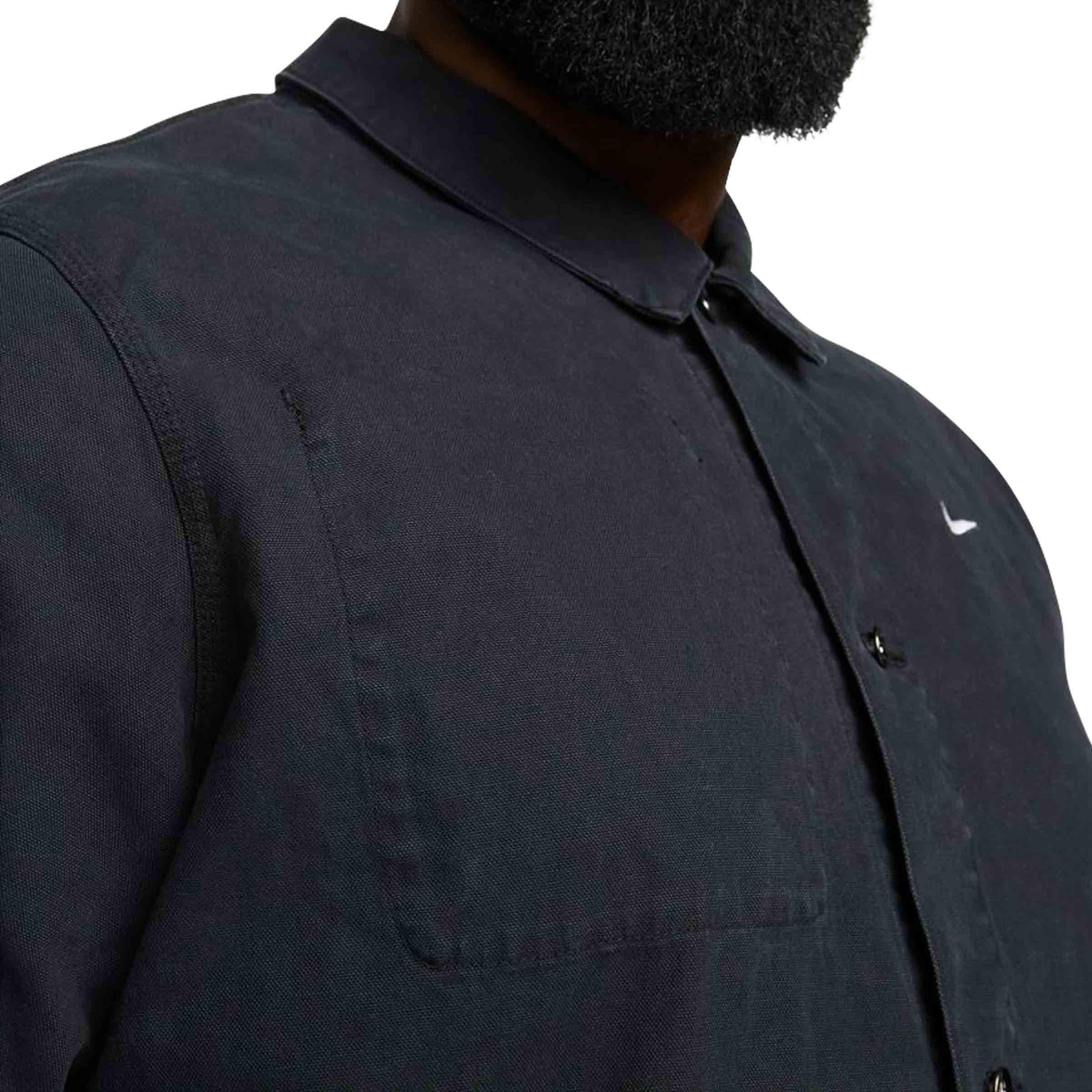 Nike Life Unlined Chore Coat Black | SUBTYPE