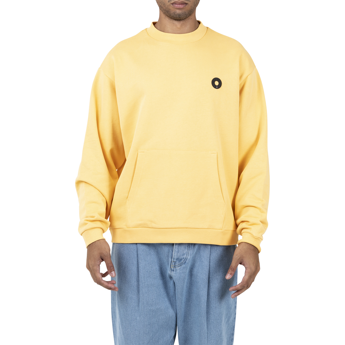 Drôle De Monsieur Slogan Pocket Sweatshirt
